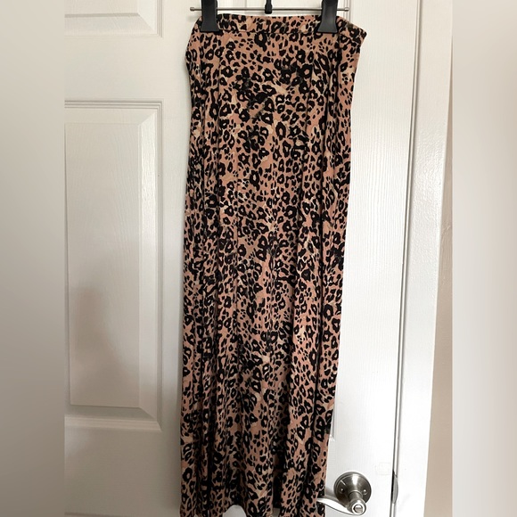 Wilfred Leopard print slip skirt - Picture 1 of 5